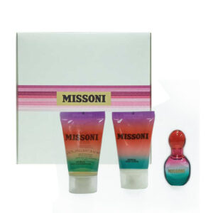 Missoni Miniature Gift Set for Women (edP 5ml + Sensual Bath and Shower Gel 25ml + Sensual Body Lotion 25ml ) by Missoni