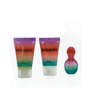 Missoni Miniature Gift Set for Women (edP 5ml + Sensual Bath and Shower Gel 25ml + Sensual Body Lotion 25ml ) by Missoni